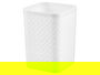 Pincello Papelera Cuadrada Blanca 19 x 26 x 19 cm (Set de 12)