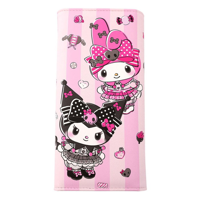 Sanrio Monedero Pink Black Party Series Kuromi & My Melody