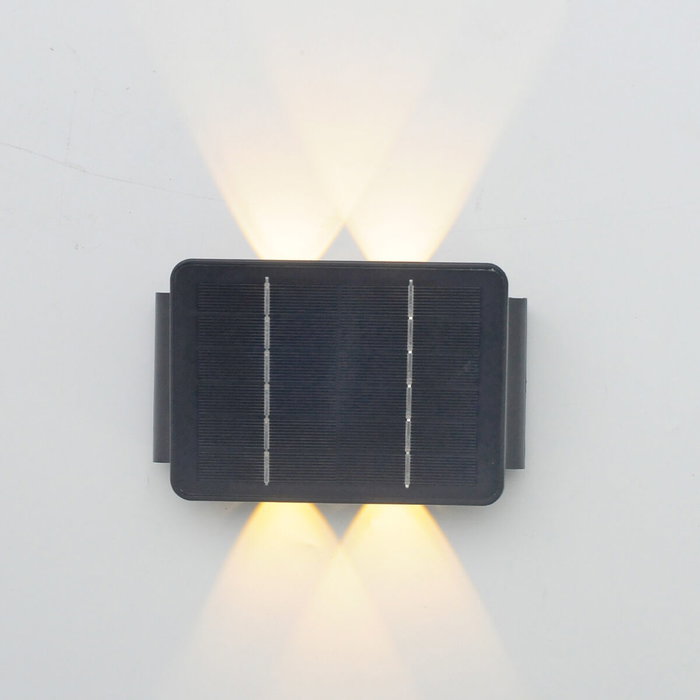 Edm Aplique solar LED 200lm 4W 3.000K