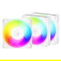 ARCTIC P14 Pro Reverse PWM Ventilador A-RGB 3 Pack Blanco 14 cm 166,5 m³/h