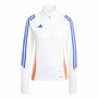 Sudadera sin Capucha Mujer Adidas Tiro24 Training Blanco