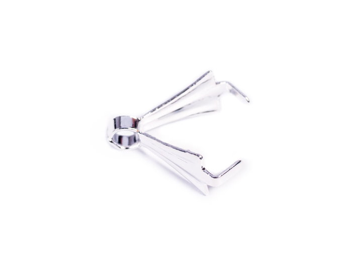 Innspiro Terminal metálico final pinza plateado 11mm (10u) Innspiro Terminal metálico final pinza plateado 11mm (10u)