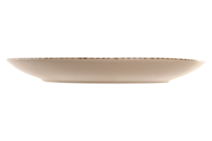 DKD Home Decor Plato de Gres Marrón 27x27x3 cm (Pack de 6) SKU: B12YDSXCSX
