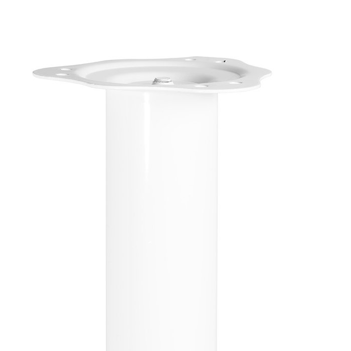 HERRAJES ALK Pata de Mesa Regulable Vigo H710 Ø60 mm Acero Regulable en Altura para Cocina Escritorio Blanco Negro Gris Cromo