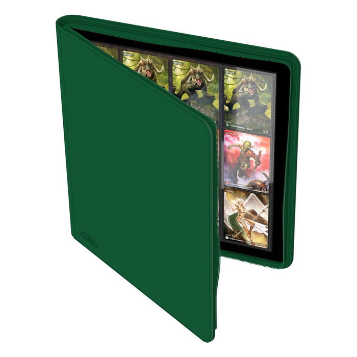 Ultimate Guard Zipfolio 480 24-Pocket Xenoskin - Green Ultimate Guard Zipfolio 480 24-Pocket Xenoskin - Green