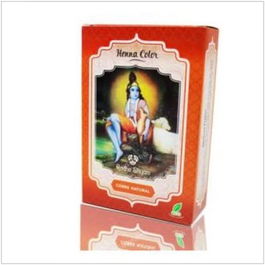 RADHE SHYAM Henna Polvo Cobre Natural 100Gr Tinte Vegano Sin Amoniaco