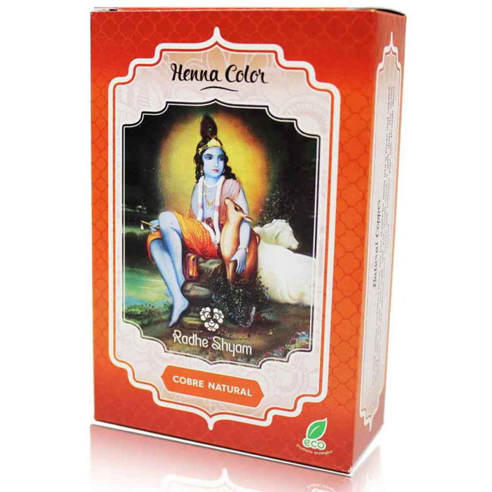 Radhe Shyam Henna Polvo Cobre Natural 100g