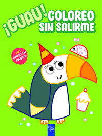 YOYO, ¡Guau! Coloreo sin salirme. Verde - YOYO