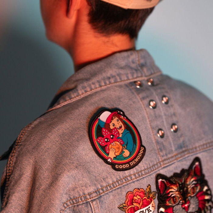 ERIK Set 3 Parches Stranger Things Poliéster