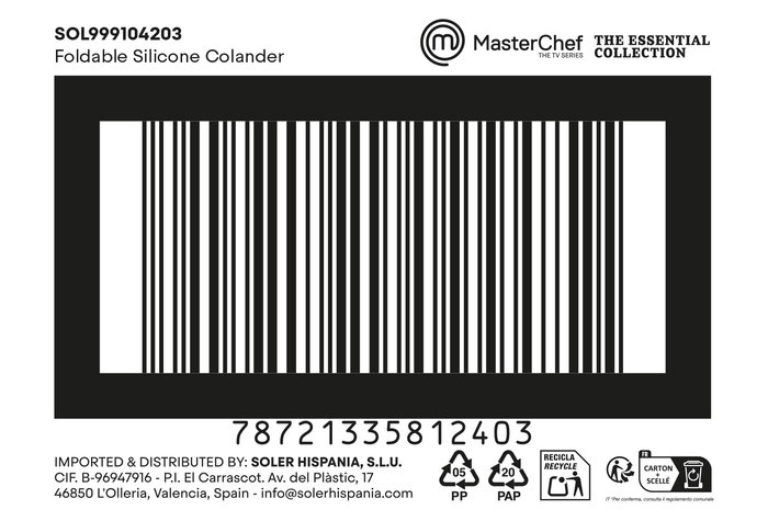 Inde Escurridor de Silicona Plegable para Platos 20 cm, Dimensiones 40.5 x 22.5 x 3.6 cm (3 Unidades)