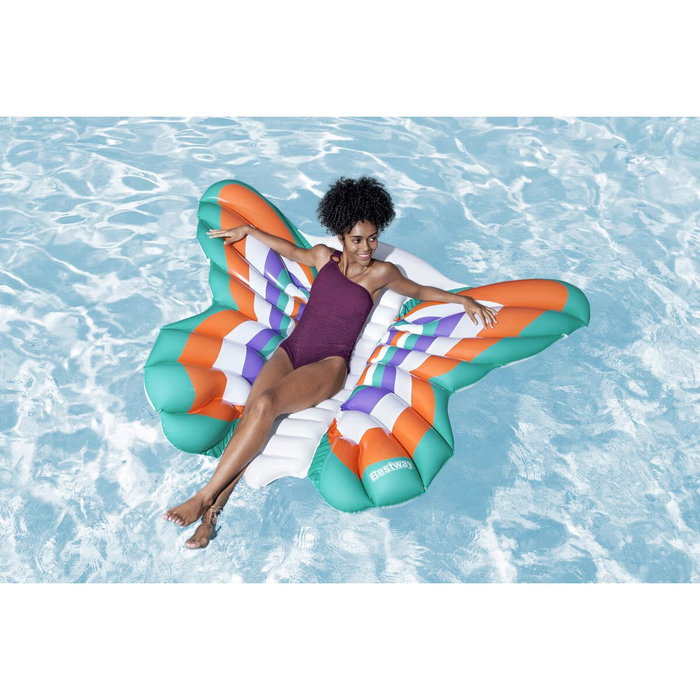 Bestway Colchoneta Hinchable Alas Mariposa 193x176 cm