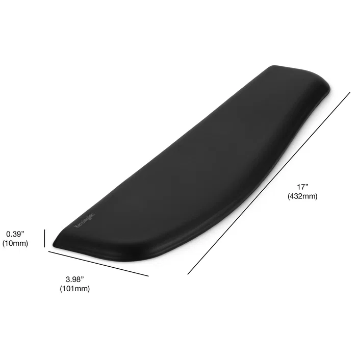 Kensington Reposamuñecas ErgoSoft para Teclados Finos, Negro