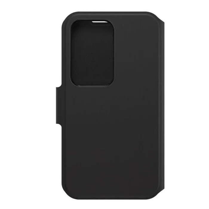 OtterBox Strada Series Funda con Tapa Sintética, Negro Noche, para Samsung Galaxy S23