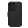 OtterBox Strada Series Funda con Tapa Sintética, Negro Noche, para Samsung Galaxy S23