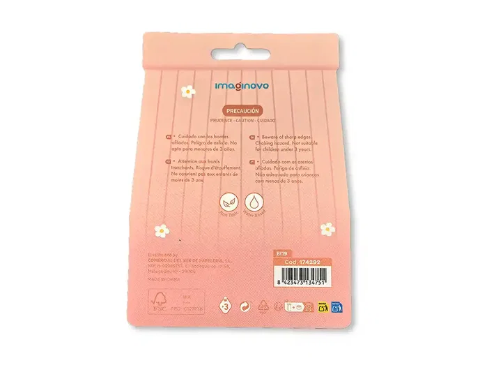 Imaginovo Bloc de Notas Adhesivas para Niños con Diseño de Tortitas Foodies - 60 Hojas, 20 Notas, Tamaños Surtidos, 3 x 150 x 110 mm Imaginovo Bloc de Notas Adhesivas para Niños con Diseño de Tortitas Foodies - 60 Hojas, 20 Notas, Tamaños Surtidos, 3 x 150 x 110 mm