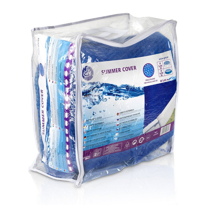 Gre Cubierta de burbuja de verano - Azul