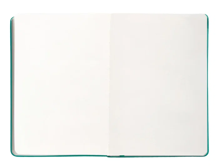 Antartik Cuaderno A5 Tapa Dura Hojas Lisas Turquesa 100 Hojas 80 gr FSC