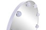 DKD Home Decor Espejo LED de Cristal Táctil 43.5x15x50 cm Blanco