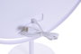 DKD Home Decor Espejo LED de Cristal Táctil 43.5x15x50 cm Blanco