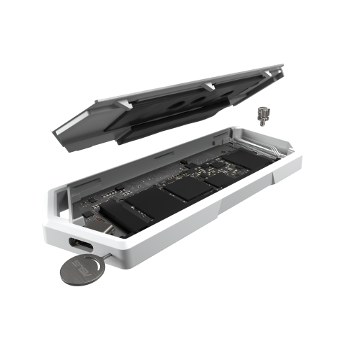 Asus ROG Strix Arion ESD-S1C Caja Externa SSD M.2 USB 3.2 Gen 2 10 Gbit/s Blanca