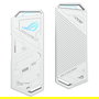 ASUS ROG STRIX Arion White Edition - Caja externa para SSD M.2 NVMe, USB 3.2 Gen 2 Tipo-C, Blanco