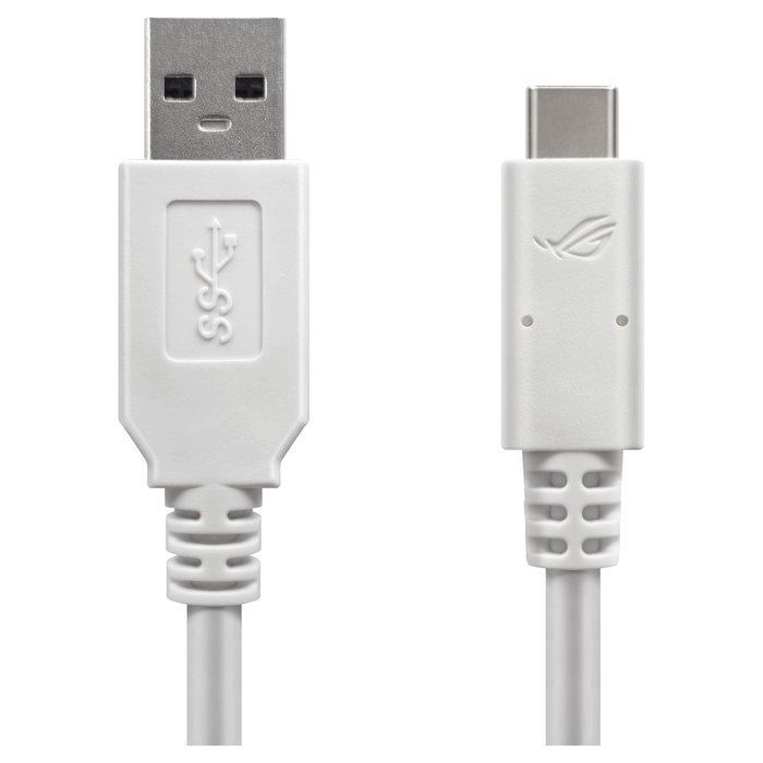 ASUS ROG STRIX Arion White Edition - Caja externa para SSD M.2 NVMe, USB 3.2 Gen 2 Tipo-C, Blanco