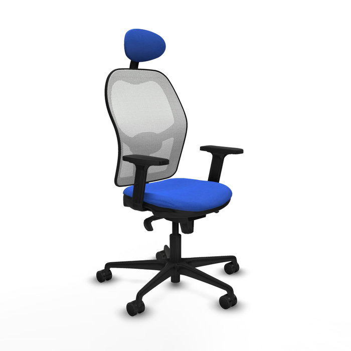 PIQUERAS Y CRESPO Silla de oficina Jorquera Azul y Blanco PIQUERAS Y CRESPO Silla de oficina Jorquera Azul y Blanco