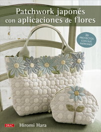 Patchwork japonés con aplicaciones de flores, Hiromi Hara - DRAC