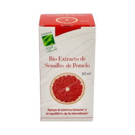 CIEN POR CIEN NATURAL Extracto de Pomelo Ecológico 50 ml - Alto en Flavonoides y Vitamina C para Sistema Inmune - 100% Natural