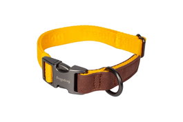 Freedog Collar Linum Yellow Sunrise 25mmx45/66cm Recycled