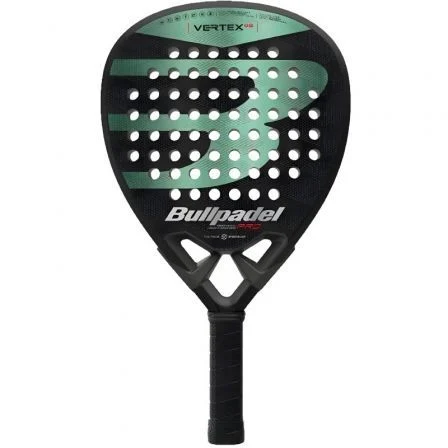 Pala de Pádel Bullpadel Vertex 02 LTD M/ Verde y Negra Pala de Pádel Bullpadel Vertex 02 LTD M/ Verde y Negra