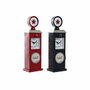 DKD Home Decor Reloj Sobremesa Vintage Rojo y Azul Marino 8 x 35 x 12 cm (2 Unidades)
