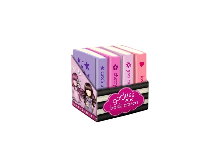 Safta Goma con forma de libro Gorjuss Sparkle & Bloom Surtido Safta Goma con forma de libro Gorjuss Sparkle & Bloom Surtido