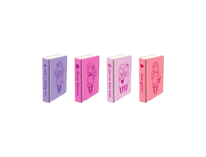 Safta Goma con forma de libro Gorjuss Sparkle & Bloom Surtido Safta Goma con forma de libro Gorjuss Sparkle & Bloom Surtido