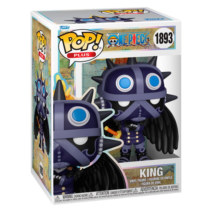 Funko Figura POP One Piece King Vinyl de 9cm Funko Figura POP One Piece King Vinyl de 9cm