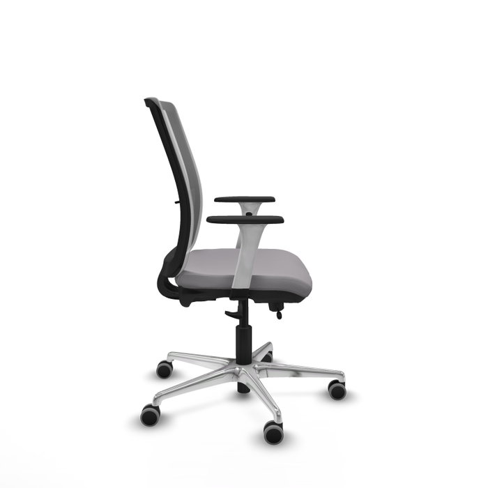 PIQUERAS Y CRESPO Silla de oficina Haches Gris con mecanismo Sincro/Traslack PIQUERAS Y CRESPO Silla de oficina Haches Gris con mecanismo Sincro/Traslack