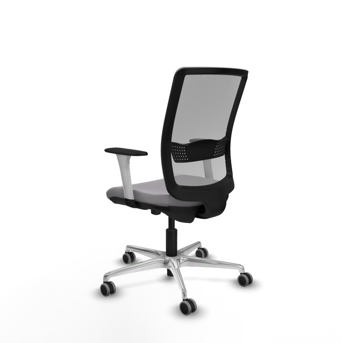PIQUERAS Y CRESPO Silla de oficina Haches Gris con mecanismo Sincro/Traslack PIQUERAS Y CRESPO Silla de oficina Haches Gris con mecanismo Sincro/Traslack