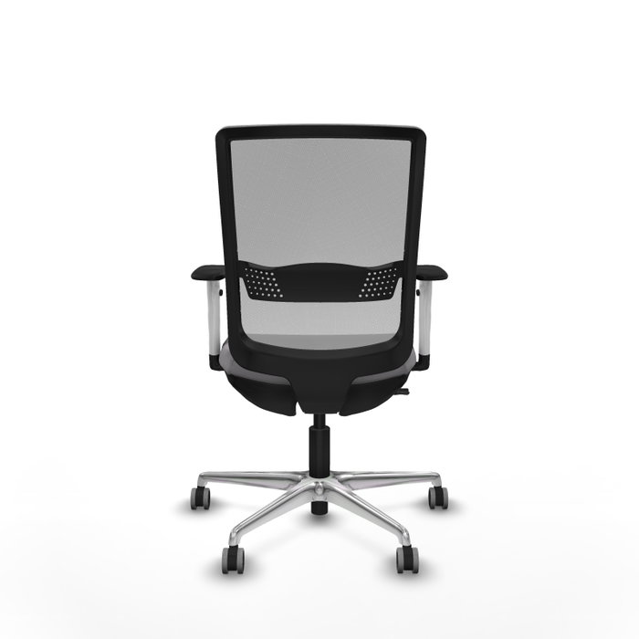 PIQUERAS Y CRESPO Silla de oficina Haches Gris con mecanismo Sincro/Traslack PIQUERAS Y CRESPO Silla de oficina Haches Gris con mecanismo Sincro/Traslack