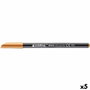 Edding Rotulador 1200 Naranja Claro Punta Fina (Set de 5)