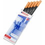 Edding Rotulador 1200 Naranja Claro Punta Fina (Set de 5)
