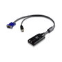 ATEN KA7175-AX Cable adaptador KVM USB a VGA con soporte Virtual Media