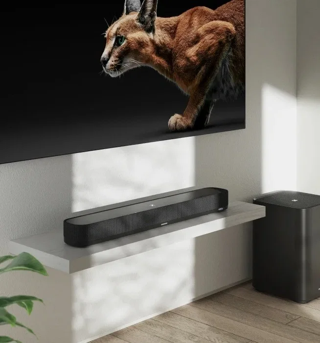 Sennheiser AMBEO Soundbar Mini Barra de Sonido Compacta sonido envolvente - Altavoz todo en uno