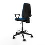 PIQUERAS Y CRESPO Taburete Elche AS azul claro