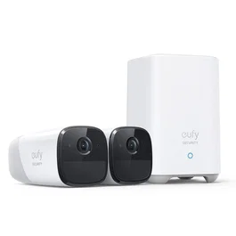 EUFY eufyCam 2 Pro Juego de 2 Cámaras 2K Blanco
