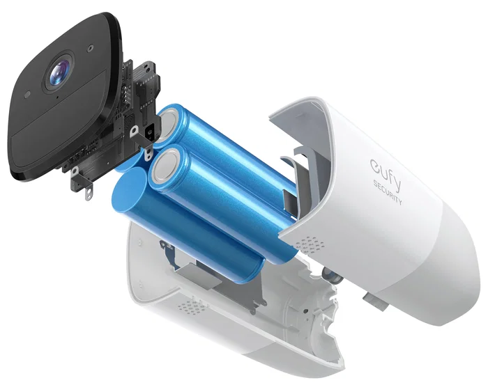 EUFY eufyCam 2 Pro Juego de 2 Cámaras 2K Blanco EUFY eufyCam 2 Pro Juego de 2 Cámaras 2K Blanco