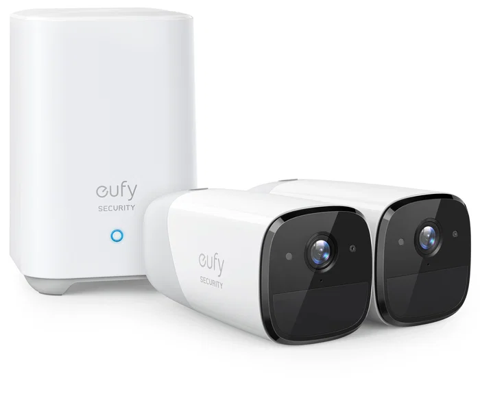 EUFY eufyCam 2 Pro Juego de 2 Cámaras 2K Blanco EUFY eufyCam 2 Pro Juego de 2 Cámaras 2K Blanco