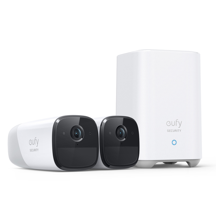 EUFY eufyCam 2 Pro Cámara IP Exterior 2K, 365 días de Batería, IP67, Visión Nocturna, Juego de 2 Cámaras EUFY eufyCam 2 Pro Cámara IP Exterior 2K, 365 días de Batería, IP67, Visión Nocturna, Juego de 2 Cámaras