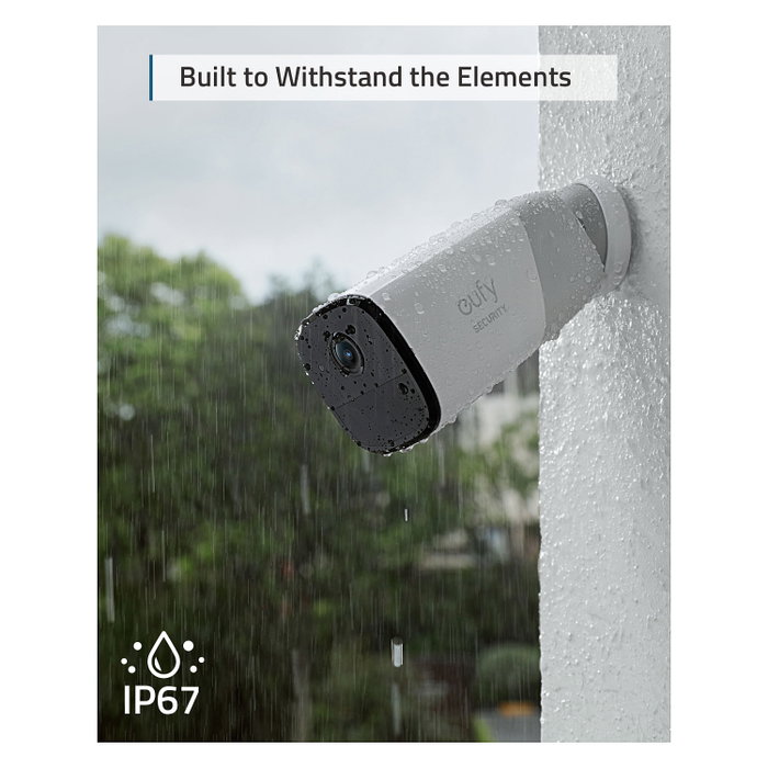 EUFY eufyCam 2 Pro Juego de 2 Cámaras IP 2K Blanco