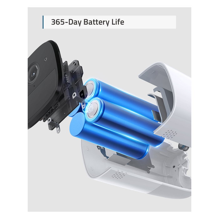 EUFY eufyCam 2 Pro Juego de 2 Cámaras IP 2K Blanco
