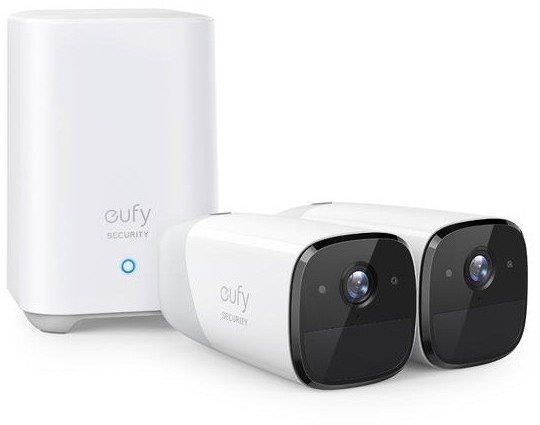 EUFY eufyCam 2 Pro Juego de 2 Cámaras 2K Blanco